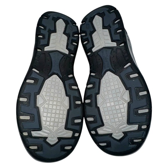 Skechers Shoes Mens 8.5 Relaxed Fit Avillo Slip On Sneaker BLK Gray SN64109 - Picture 10 of 12